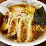 春駒食堂 - ギョーザラーメン　700円