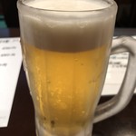 沖縄料理・島酒場 がらくた - オリオン生ビール。