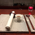 日本料理 TOBIUME - セッティング