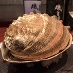 日本料理 TOBIUME - 鮑の貝合せの器