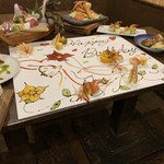 ももじろう市場 - 料理写真:地域初のテーブルアート！！