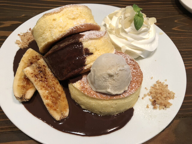 ツクバパンケーキカフェ つくば パンケーキ 食べログ