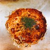 Okonomiyakiteppanyakiemmaru - 肉玉そば　７５０円