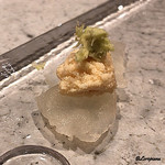 日本料理 TOBIUME - 虎魚 虎魚の卵と山葵