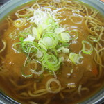 あそう温泉　白帆の湯　水郷の間 - カレーそば（500円）大盛（100円増）