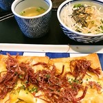 Youmenya Goemon - パイピザとサラダ＆スープ