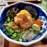 江ノ島小屋 - 名物まかない丼 1480円