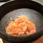 Restaurant L'Equateur - 和牛の肩ロースと賀茂茄子、フカヒレ