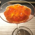 エクアトゥール - 雲丹とコンソメのジュレ