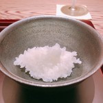 銀座ふじやま - おいしいつやつやのご飯