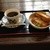 百年邑 - 料理写真:コーヒーだけとおもったんですがメニューを見てバケットとドリンクセットに。。。コーヒーは大好きなお味でした