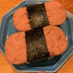 おぎ野 - 隠し球のスパムむすび。ある時とない時があり、ない時多い（笑）