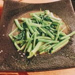 台灣食堂 - 空芯菜炒め