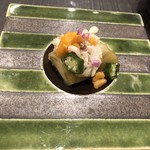 あま木 - 渡り蟹と焼きナス