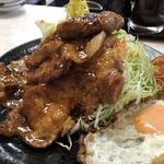 リブロース生姜焼き