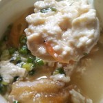 東京豆漿生活 - お豆腐少し崩してみたら…良い感じ