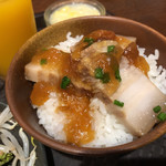 かいちゃん - 豚角煮ご飯