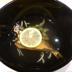 鮨 ふくじゅ - 稚鮎椀