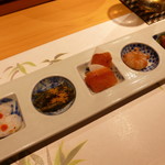 鮨 ふくじゅ - 肴盛合せ