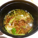 鮨 ふくじゅ - 味噌汁