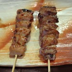 バビアン - おまかせ５串の２、３本目