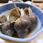 寿司・うなぎ 羽子吾 - 磯つぶ貝旨煮