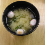 Tonkatsu Kewaike - とん汁のお替わりは味噌汁に…