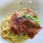 ソロウニコ - 生ハムとレタスのクリームソース 〜レモン風味〜