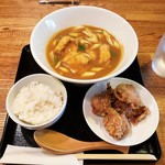 滝家 - からあげカレーうどん　920円