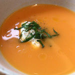 111066810 - さつまいもとパプリカの冷製スープ