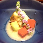 ろっかん - 茄子と赤こんにゃく