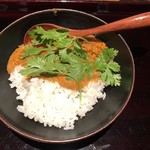 ろっかん - 蟹と卵のカレー