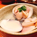 とぶさかな - 蛤の酒蒸し