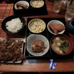 Yanagawa - カルビ焼肉定食ランチ