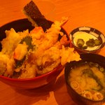 Famiri Resutoran Tougenkyou - 子達が喜んで食べた天丼