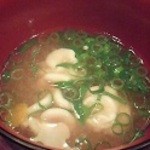 白子の味噌汁