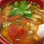 永康刀削麺 - トマト湯麺