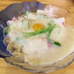 マゼニボジャンキー - 【(限定) やまといもと煮干の冷やし】￥1000