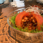 琉球BBQ Blue - まるごとトマトの海鮮キムチボール