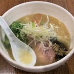 麺や 鐙壱番 - えび塩らぁめん720円