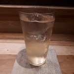 炭火割烹 白坂 - 山崎ハイボール