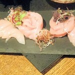 ラ プランシュ - 比内地鶏の刺身