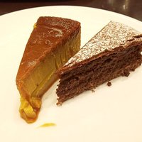 サバティーニ・ディ・フィレンツェ 大丸東京店 - カボチャのプリンとガトーショコラ