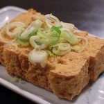 やきとりセンター - 厚揚げ(350円)