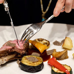 アルゴ - リムーザン産仔羊のロースト 赤ワインソース