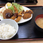 もとや食堂 - もとや定食430円なり