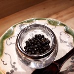 炭火割烹 白坂 - 生の胡椒