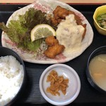 レストランはゆま - チキン南蛮定食 980円。