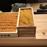 鮨 利﨑 - 雲丹。
      美味し。