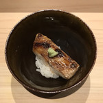 鮨 利﨑 - ノドグロ。
      美味し。